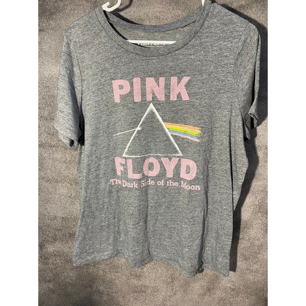 Pink Floyd The Dark Side of the Moon Gray T-Shirt XL Official Licensed 202